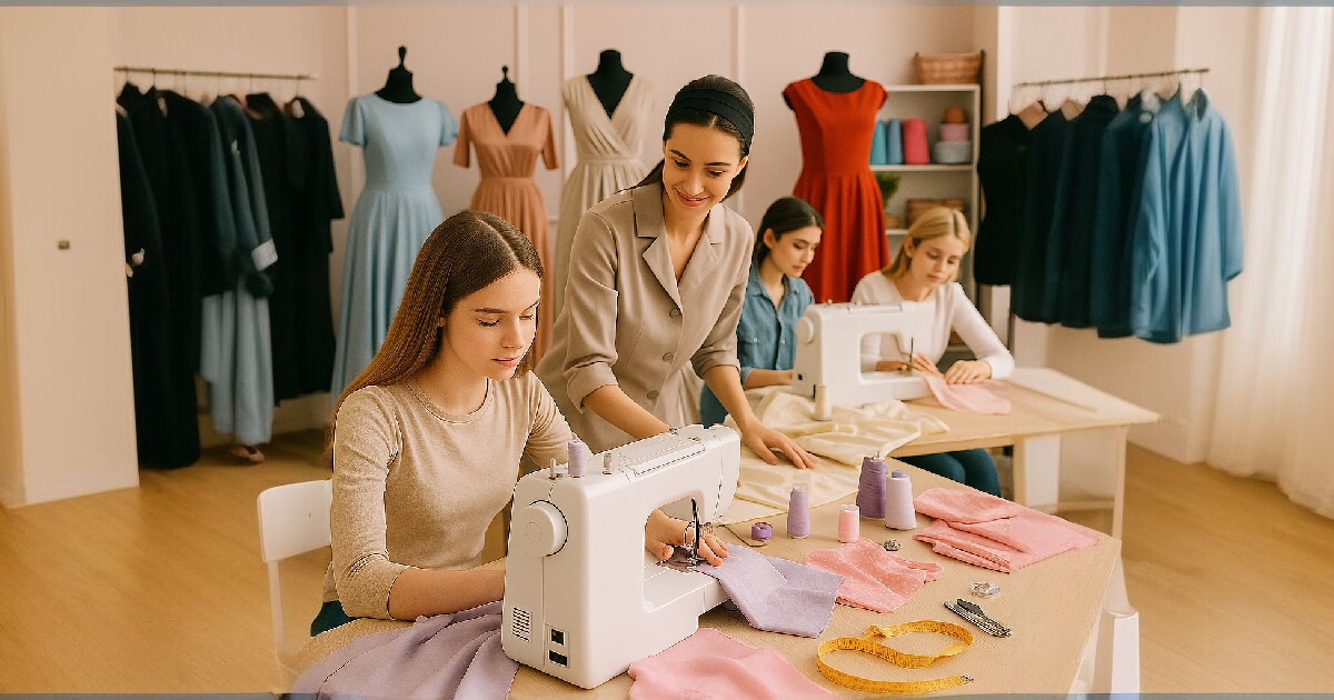 آموزشگاه خیاطی سپید تخصصی ترین آموزشگاه خیاطی در کرج شاه عباسی